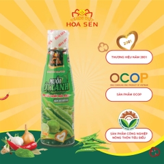 Muối Ớt Xanh Chai 250g - Tương Việt Hoa Sen - Đậm đà bắt vị