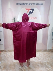 Áo mưa bít ( Tuấn Phong) thiết kế rộng đeo balo thoải mái chống thấm nước cực tốt