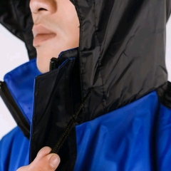 Bộ áo mưa 62A (Vip) Đi mưa và chống rét phản quang sau lưng cực sáng chống thấm mưa tốt, áo 2 lớp quần 1 lớp( Tuấn Phong)