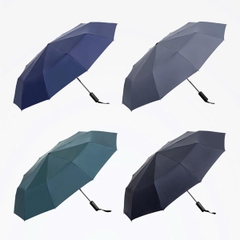 Ô Dù Che Mưa Che Nắng 10 Nan Xương Gấp Gọn 3 Đoạn Mở Tự Động Chất Liệu Vải Dù Chống Tia UV Tán Rộng TP1380