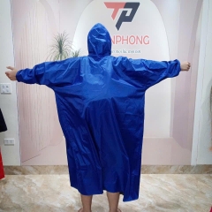 Áo mưa bít ( Tuấn Phong) thiết kế rộng đeo balo thoải mái chống thấm nước cực tốt