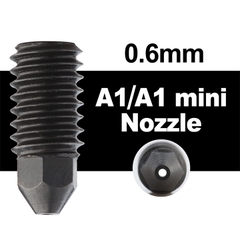 Vòi phun 0.6 bộ phận của máy in 3D A1, chất liệu thép không gỉ, mới 100%