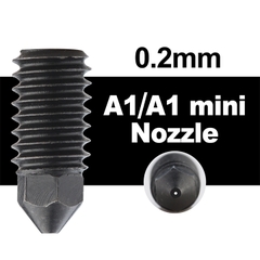 Vòi phun 0.2 bộ phận của máy in 3D A1, chất liệu thép không gỉ, mới 100%