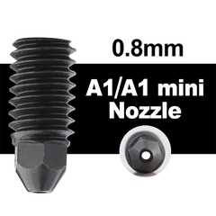 Vòi phun 0.8 bộ phận của máy in 3D A1, chất liệu thép không gỉ, mới 100%