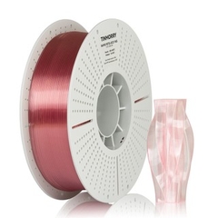 Sợi nhựa in 3D  Tinmorry  PETG  ECO - Translucent Pink : Filament 1.75mm - Cuộn 1kg