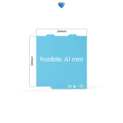 Bàn in lạnh BIQU A1mini Frostbite, bộ phận máy in 3D, chất liệu hợp kim thép carbon, mới 100%