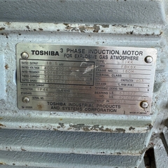 🔥 MOTOR ĐIỆN 3 PHA CHỐNG CHÁY NỔ Toshiba 18.5kW - 4P – HÀNG NHẬT 🔥