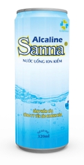 Nước Ion kiềm Sanna Alcaline – Lon