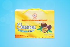 Nước chanh dây Sanna hộp 4 chai