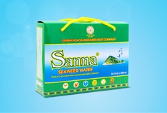 Hộp nước rong biển Sanna (4 chai)