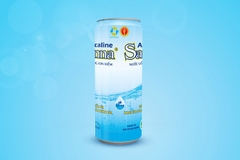 Nước uống Ion kiềm Sanna đóng lon