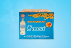 Nước uống Sanna đóng chai 1500ml thùng 12 chai