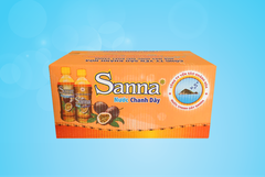 Nước chanh dây Sanna thùng 24 chai