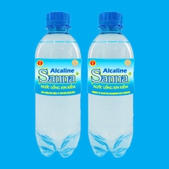 KM Nước uống Ion kiềm Sanna đóng chai 330ml