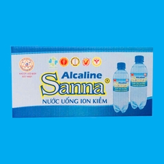KM Nước uống Ion kiềm Sanna đóng chai 500ml Thùng 24 chai