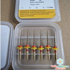 File máy nội nha - File máy dẻo kháng gãy S3 Gold (MUA 10 TẶNG 1)