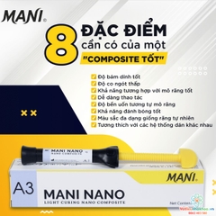 Composite đặc MANI NANO - Tuýp 4g