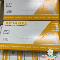 Găng tay y tế HM Glove - Thái Lan có bột/ không bột