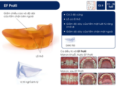 Hàm định hình khớp răng EF Line Orthoplus