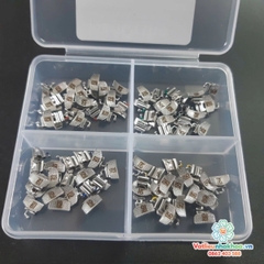 Mắc cài răng 6 - 2 ống - Loại hộp - Roth 022 - SET 20