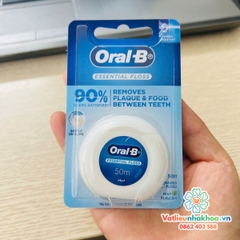 Chỉ tơ nha khoa Oral-B Essential Floss (50m/hộp)