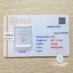 Đá gắn Răng - Kim Cương Nhân Tạo Mỹ (Vỉ 1 viên)