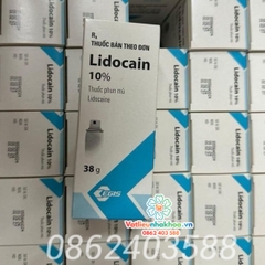 Tê xịt Hungary Lidocain 10% gây tê tại chỗ
