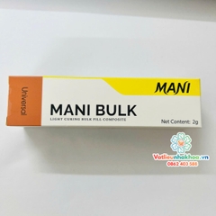 Composite lỏng trám khối MANI BULK - Tuýp 2g