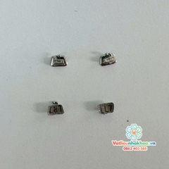 Mắc cài 1 ống răng 6, răng 7 - Khắc laze