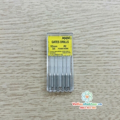Mũi Gates Drills Mani Nhật Bản (Hộp 6 cây)