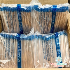 Ống hút nước bọt lõi đồng Saliva