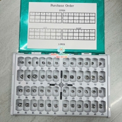 Chụp thép trẻ em - Bộ 48 cái (Trung Quốc)