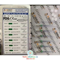 File máy nội nha ROGIN (vỉ 6 cây) (MUA 10 TẶNG 3)