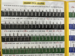 Mũi khoan nha khoa Mani (Vỉ 5 mũi)