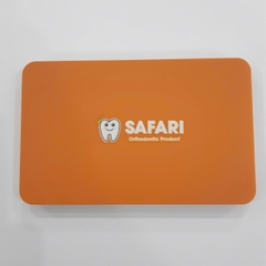 Mắc cài kim loại tự khoá cánh cam Safari (Tự buộc) - Mua 5 TẶNG 1