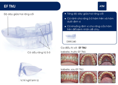Hàm định hình khớp răng EF Line Orthoplus