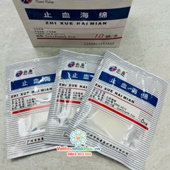 Bông xốp cầm máu Spongel (Hộp 10 gói)