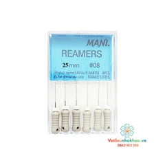Trâm tay nội nha Reamers Mani (10-80)