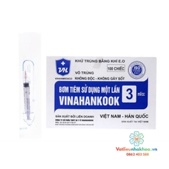 Bơm kim tiêm vô khuẩn (100 cái) 1ml/3ml/5ml/10ml