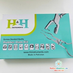Bộ dụng cụ đặt đê cao su H&H - Pakistan