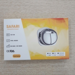 Mắc cài kim loại tự khoá cánh cam Safari (Tự buộc) - Mua 5 TẶNG 1