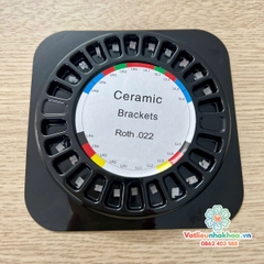 Mắc cài sứ Ceramic (MUA 5 TẶNG 1)