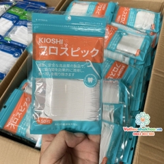 Tăm chỉ nha khoa Kioshi - Nhật Bản (5 TẶNG 2, 10 TẶNG 5)