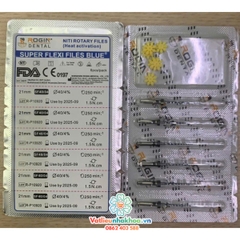 File máy nội nha ROGIN (vỉ 6 cây) (MUA 10 TẶNG 3)