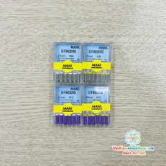 Trâm thăm dò ống tủy - Trâm tay Mani D finders