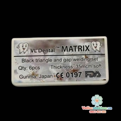 Bộ matrix hàn tam giác đen và khe thưa (matric)