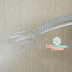 Banh miệng nhựa kéo 1 đầu trắng