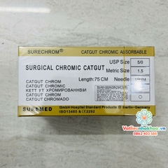 Chỉ khâu phẫu thuật tự tiêu Surgical Chromic Catgut - SUREMED