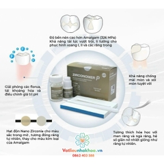 Vật liệu thay thế Amalgam - Cement trám Zirconomer P