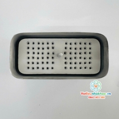 Hộp inox hấp nong dũa - Hộp đựng trâm file hình chữ nhật - Pakistan